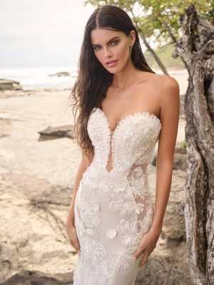 Sottero and Midgley Mohave Fit and Flare Wedding Dress 02