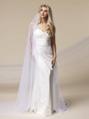 Crown Wedding Dress by Naama Navipur
