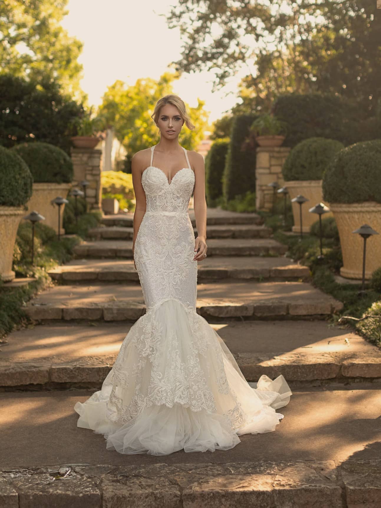Glamorous Wedding Dress by Naama Navipur
