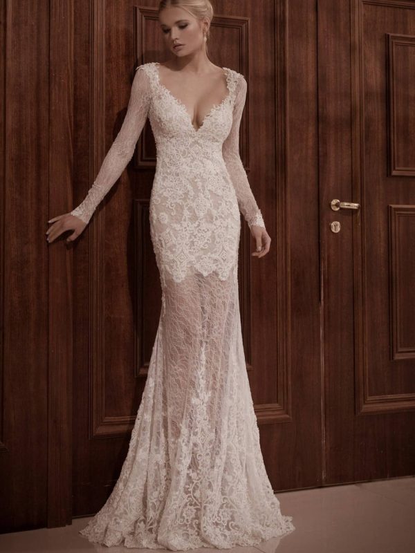 Goddess Wedding Dress by Naama Navipur