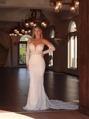 Orchid Wedding Dress by Naama Navipur
