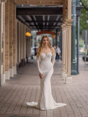 Orchid Wedding Dress by Naama Navipur