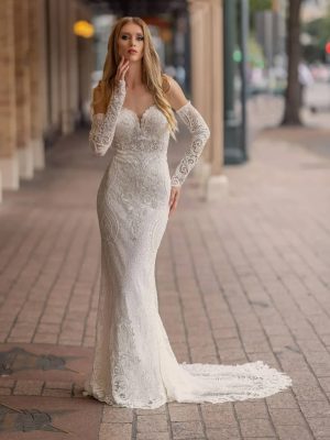 Orchid Wedding Dress by Naama Navipur