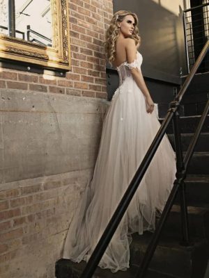 Violet Wedding Dress by Naama Navipur