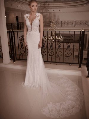 White Swan Wedding Dress by Naama Navipur