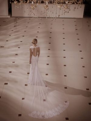 White Swan Wedding Dress by Naama Navipur