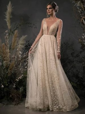 Breeze Wedding Dress by Naama Navipur