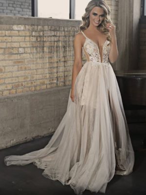 Bright Wedding Dress by Naama Navipur
