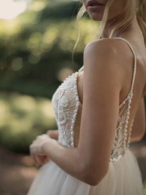 Bright Wedding Dress by Naama Navipur