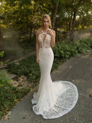 Stylish Wedding Dress by Naama Navipur