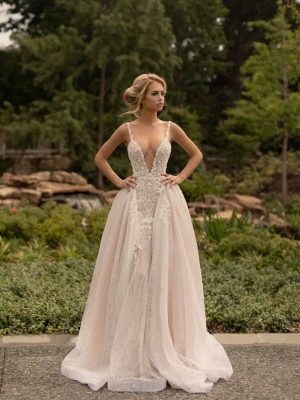 brilliant Wedding Dress by Naama Navipur