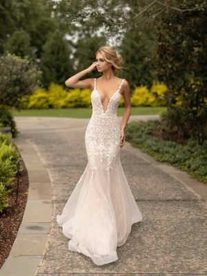 brilliant Wedding Dress by Naama Navipur