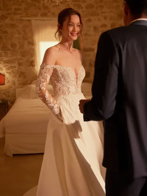 Justin Alexander Bella A Line 0 San Diego bridal fashion