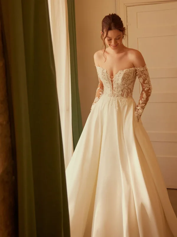 Justin Alexander Bella A Line 0 Top rated wedding dress store San Diego