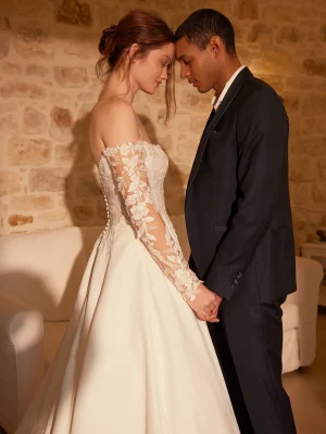 Justin Alexander Bella A Line 0 Vintage wedding dress collection