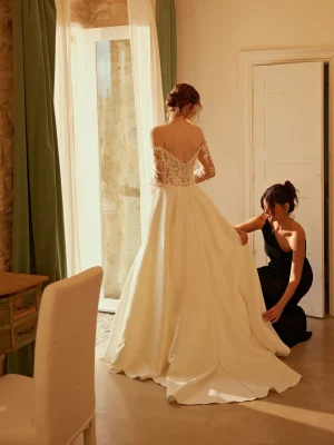 Justin Alexander Bella A Line 0 Where to buy a wedding dress in San Diego