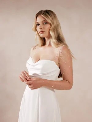 Justin Alexander Eliora A Line Luxury bridal boutique online
