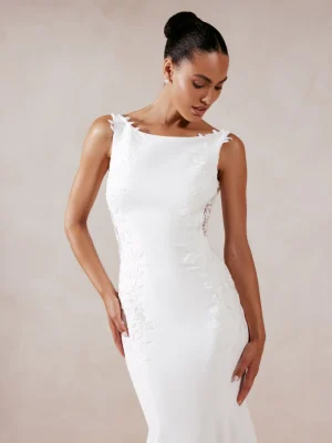 Justin Alexander Lanie Fit and Flare Southern California bridal shop