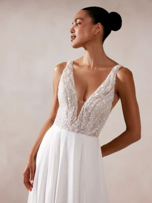 Justin Alexander Solana A Line Luxury bridal boutique online
