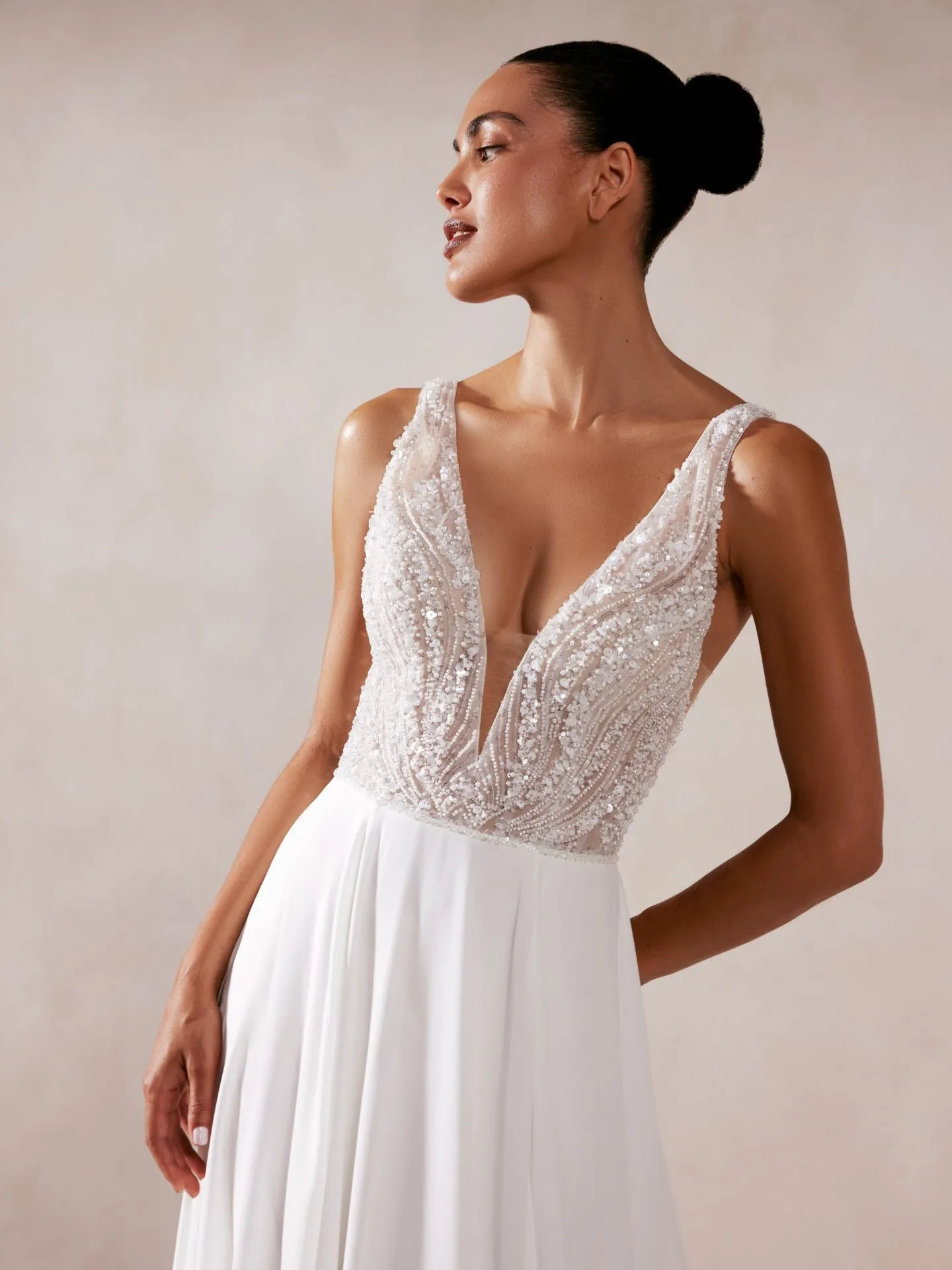 Justin Alexander Solana A Line Luxury bridal boutique online