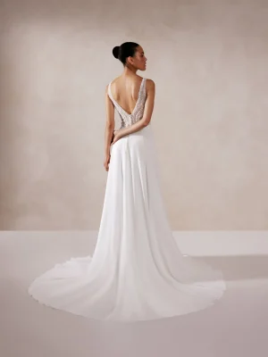 Justin Alexander Solana A Line Plus size wedding dresses San Diego
