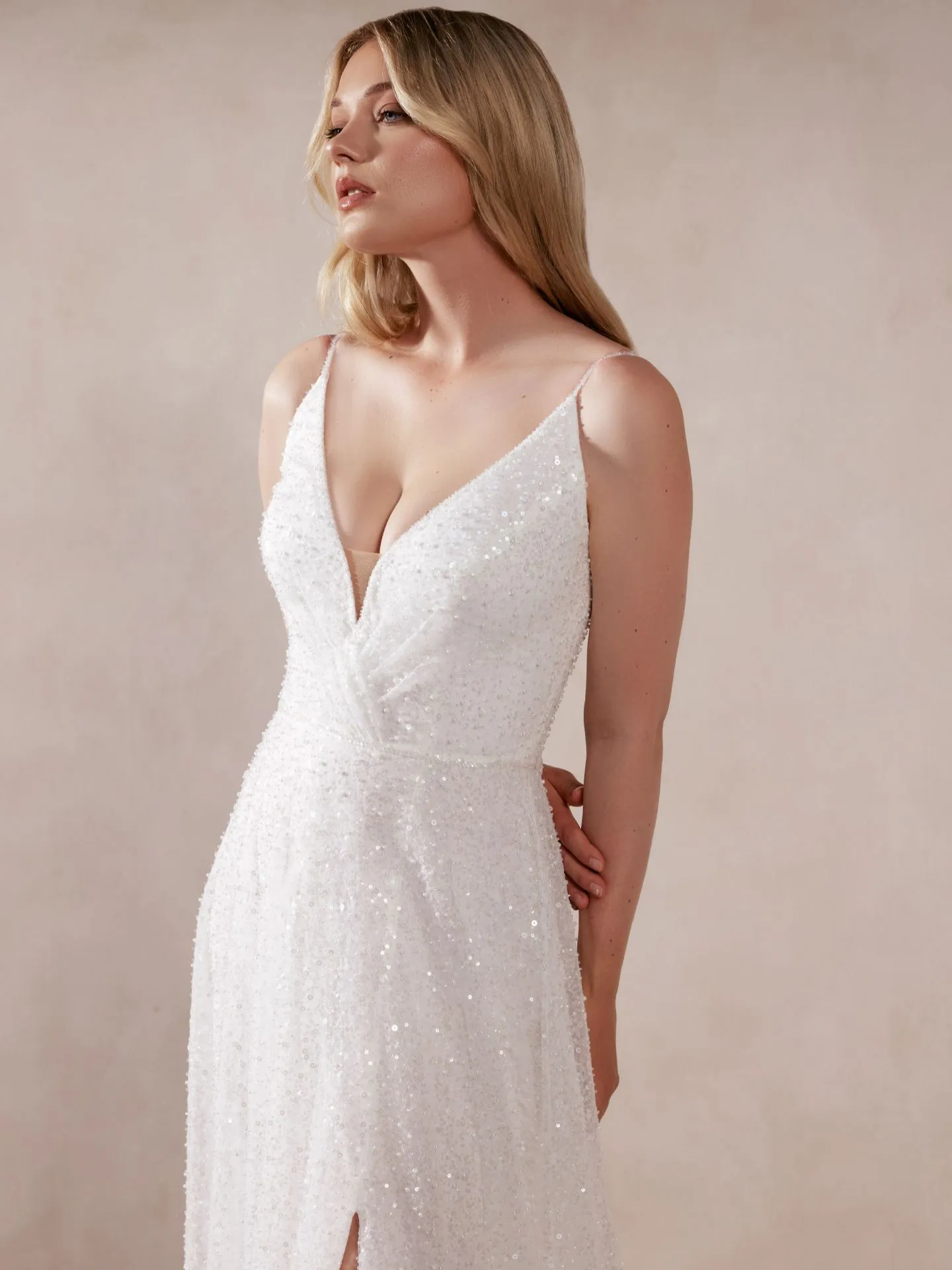 Justin Alexander Zahara A Line San Diego bridal store