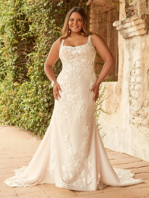Maggie Sottero Albany Ethereal wedding dresses for outdoor weddings