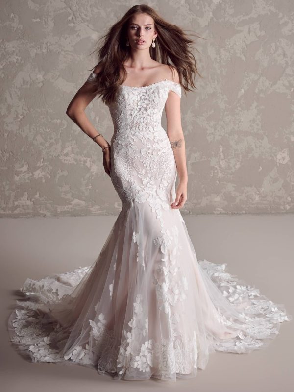 Maggie Sottero Cambria Fit and Flare Luxury bridal boutique online