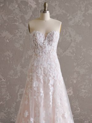 Maggie Sottero Demetria A Line Luxury bridal boutique online