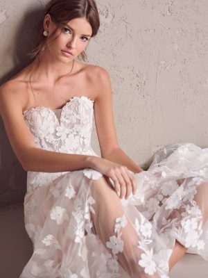 Maggie Sottero Demetria A Line Top rated wedding dress store San Diego