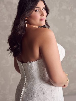 Maggie Sottero Demetria A Line Wedding Dress 1
