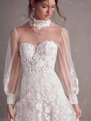 Maggie Sottero Demetria A Line wedding dress