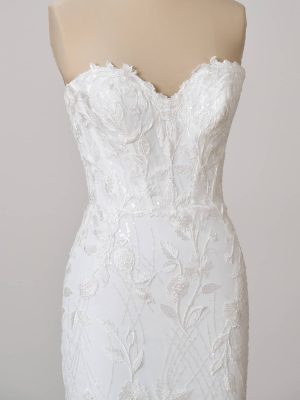 Maggie Sottero Fairchild Fit and Flare Sheath Wedding San Diego bridal fashion