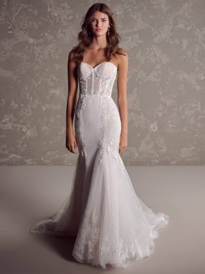 Maggie Sottero Lisbon Fit and Flare San Diego bridal store