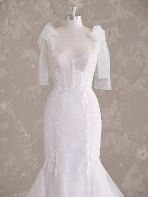 Maggie Sottero Lisbon Fit and Flare Wedding gown alterations San Diego