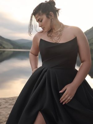 Sottero and Midgley Aspen A Line Best bridal shop in San Diego Curve