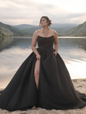 Sottero and Midgley Aspen A Line Wedding Dress Curve