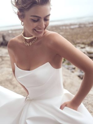 Sottero and Midgley Aspen A Line Wedding dress shop San Diego