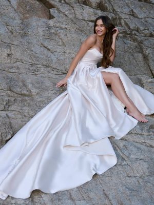 Sottero and Midgley Aspen A line Beach wedding dresses San Diego