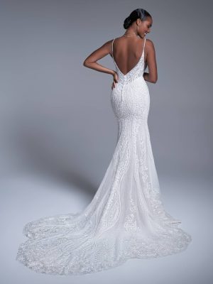 Sottero and Midgley Bailey Fit and Flare Handmade wedding dresses USA 2