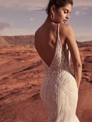 Sottero and Midgley Bailey Fit and Flare Wedding Dress 2