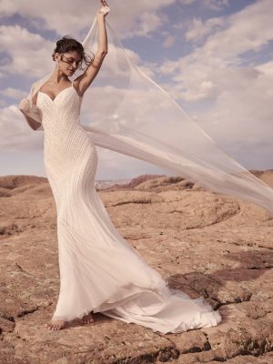 Sottero and Midgley Boston Sheath Wedding dress shop San Diego