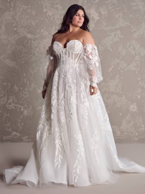 Sottero and Midgley Destin A Line Wedding Dress Curve 09