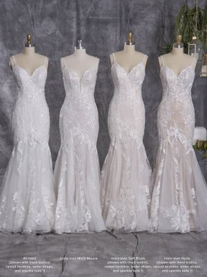 Sottero and Midgley Dove Fit and Flare Beach wedding dresses San Diego