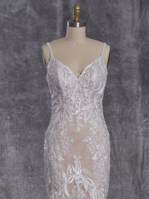 Sottero and Midgley Dove Fit and Flare Bespoke wedding dresses worldwide