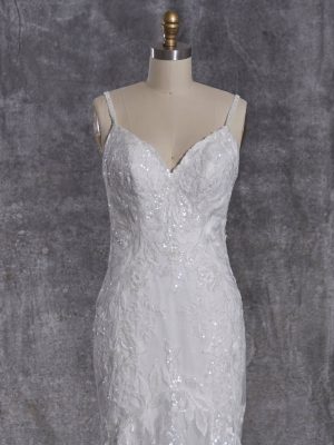Sottero and Midgley Dove Fit and Flare Custom wedding dresses near me