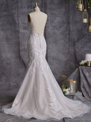Sottero and Midgley Dove Fit and Flare Designer wedding gowns for sale