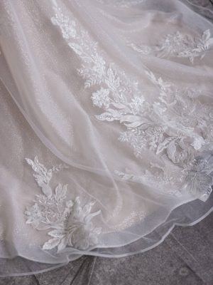 Sottero and Midgley Dove Fit and Flare Elegant wedding dresses for brides