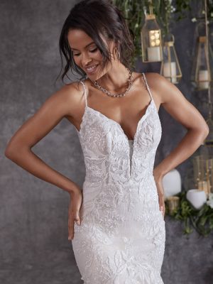 Sottero and Midgley Dove Fit and Flare San Diego bridal store