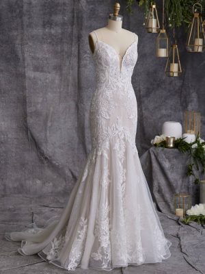 Sottero and Midgley Dove Fit and Flare Where to buy a wedding dress in San Diego